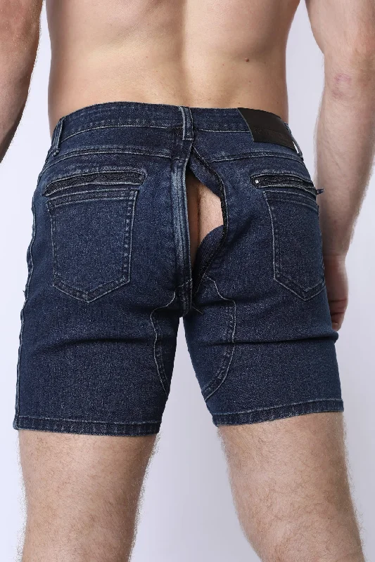 Castro Denim Zipper Short **FINAL SALE**