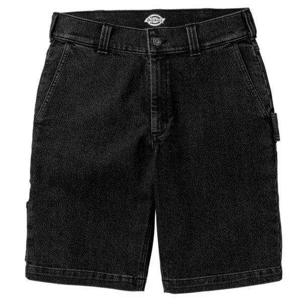 Dickies Skateboarding Denim Carpenter Shorts Black