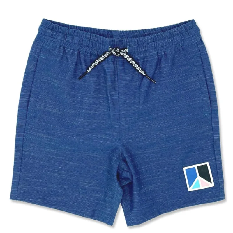 Feather 4 Arrow Boys Navy Seafarer Hybrid Short