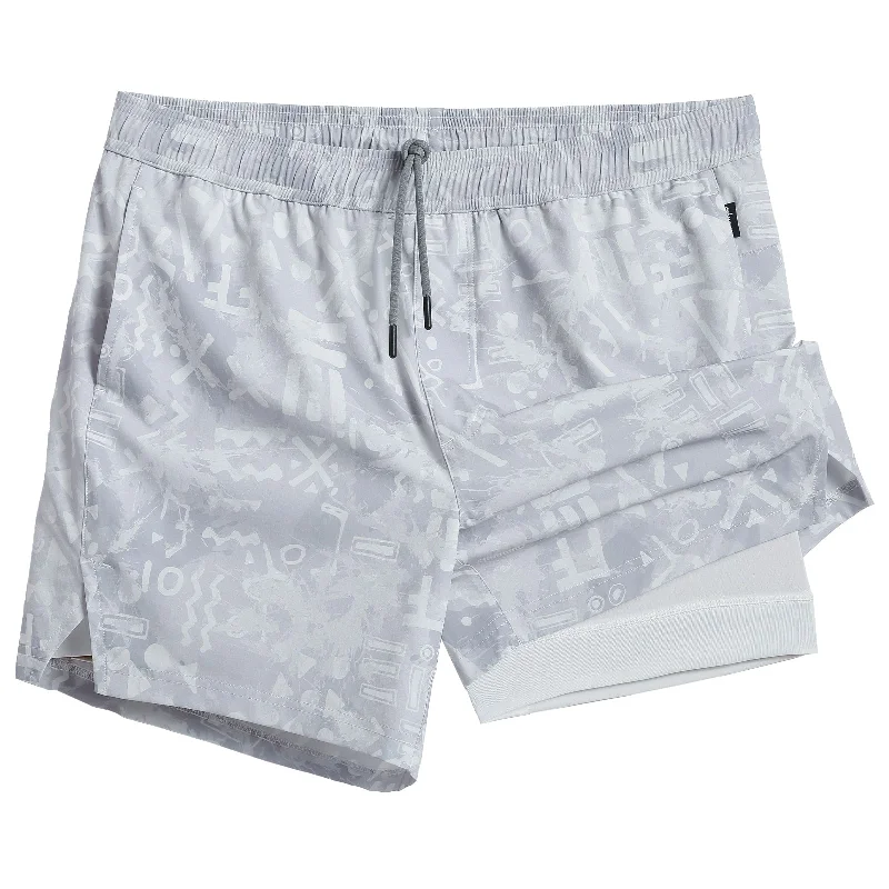 BreathIn Mysterious Symbols 5.5" Performance Shorts