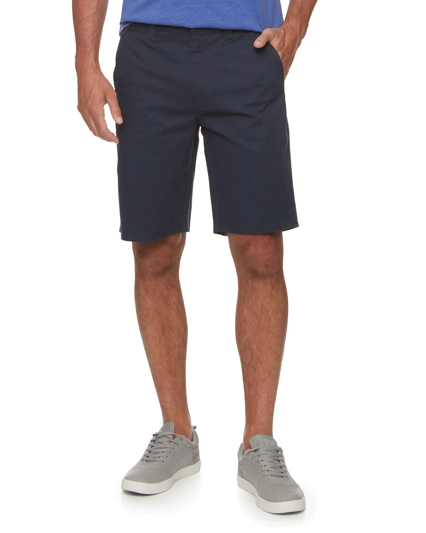 Memphis Stretch Short in Navy - 10" Inseam